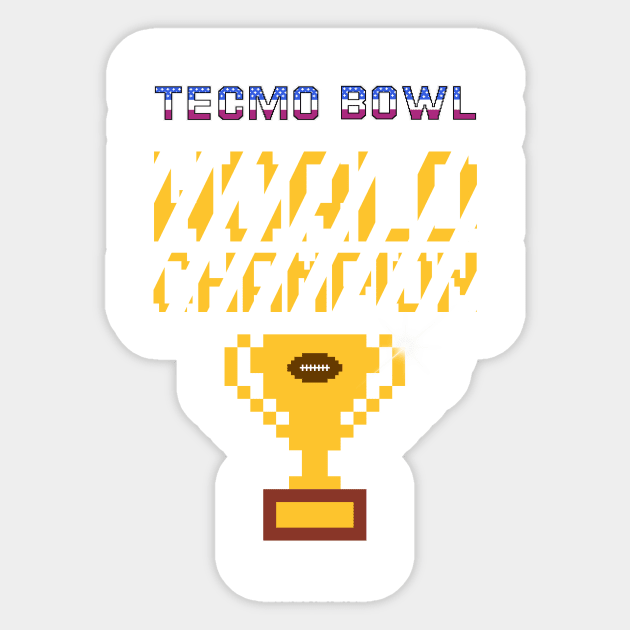 Bowl Champion Sticker by BRAVEorGRAVE